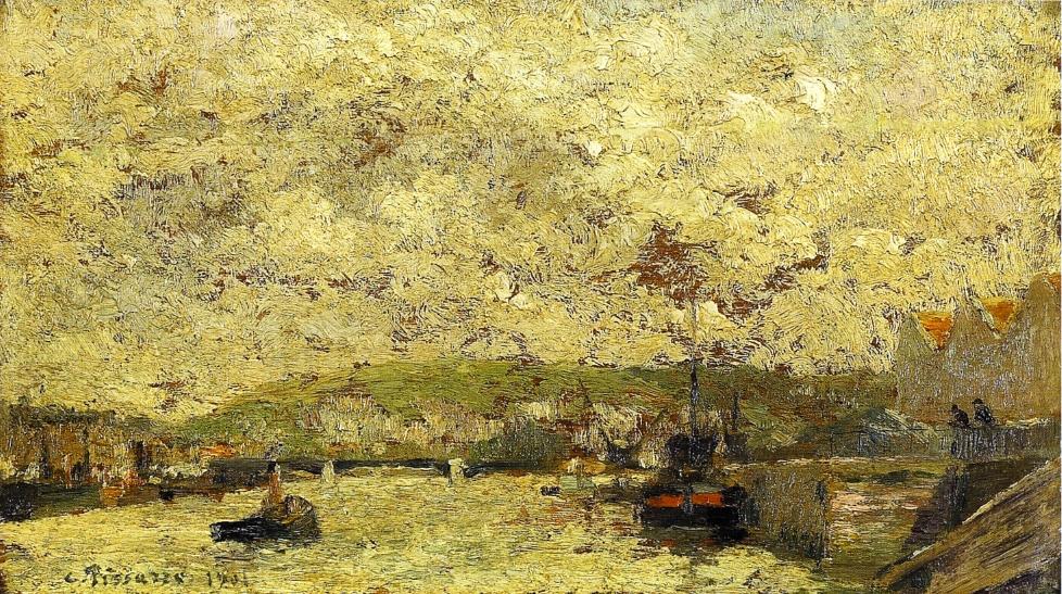 Camille Pissarro The Seine At Rouen